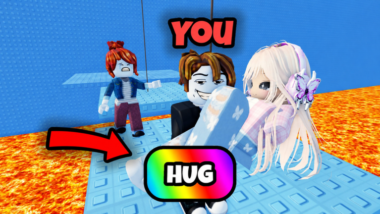 TROLL Hug Tower official Roblox cover art